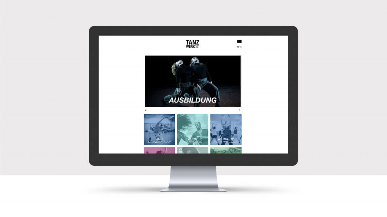 Website Tanzwerk 101